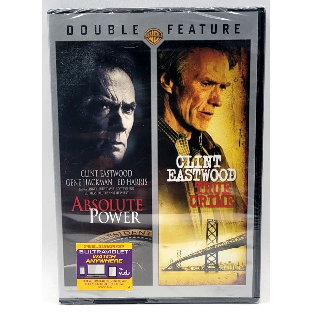 Absolute Power / True Crime (DVD, 2013) Clint Eastwood FACTORY SEALED NEW